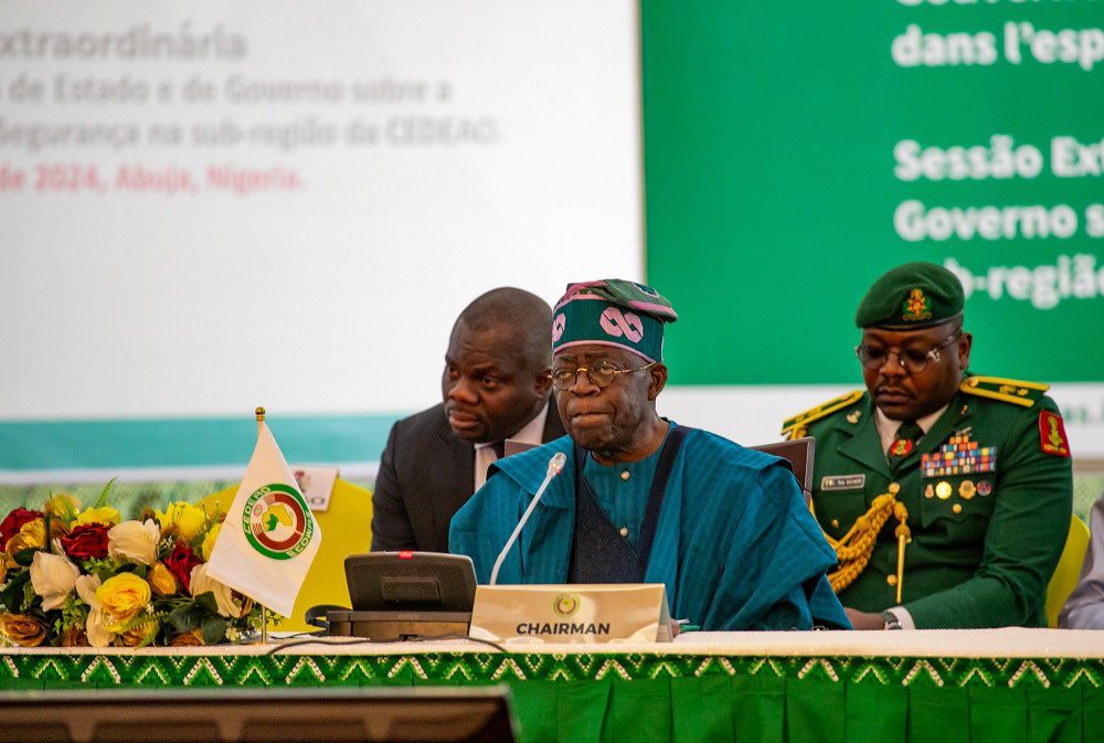 PRESIDENT TINUBU CALLS FOR SUSPENSION OF SANCTIONS ON GUINEA, MALI, NIGER, AND BURKINA FASO