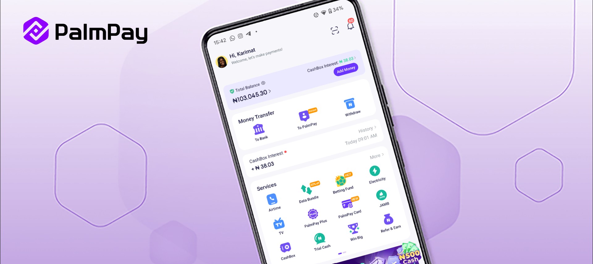 PalmPay Drives Financial Inclusion with Cost-Saving Benefits for Users