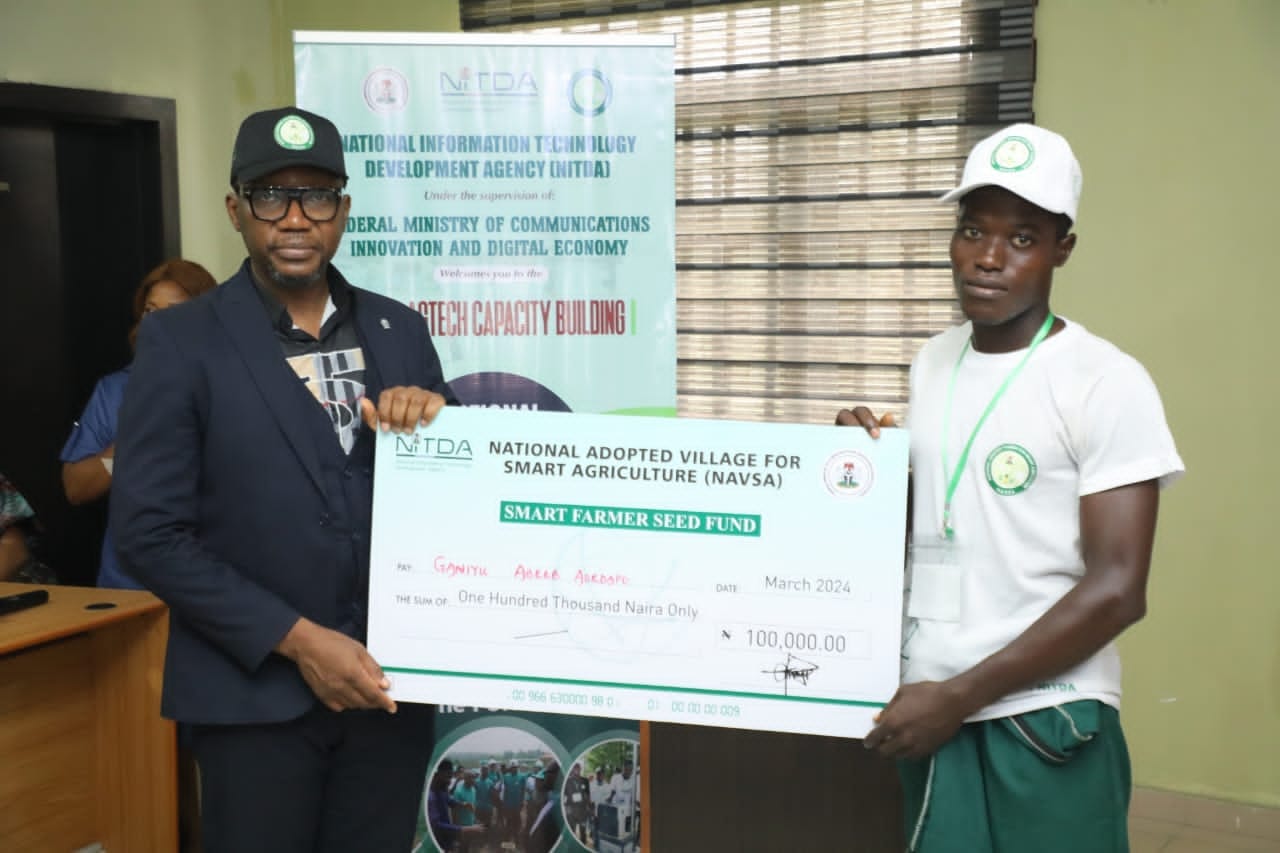 Director General of NITDA Encourages Participants to Utilize Skills Acquired at NAVSA Empowerment Programme to Revolutionize Agriculture