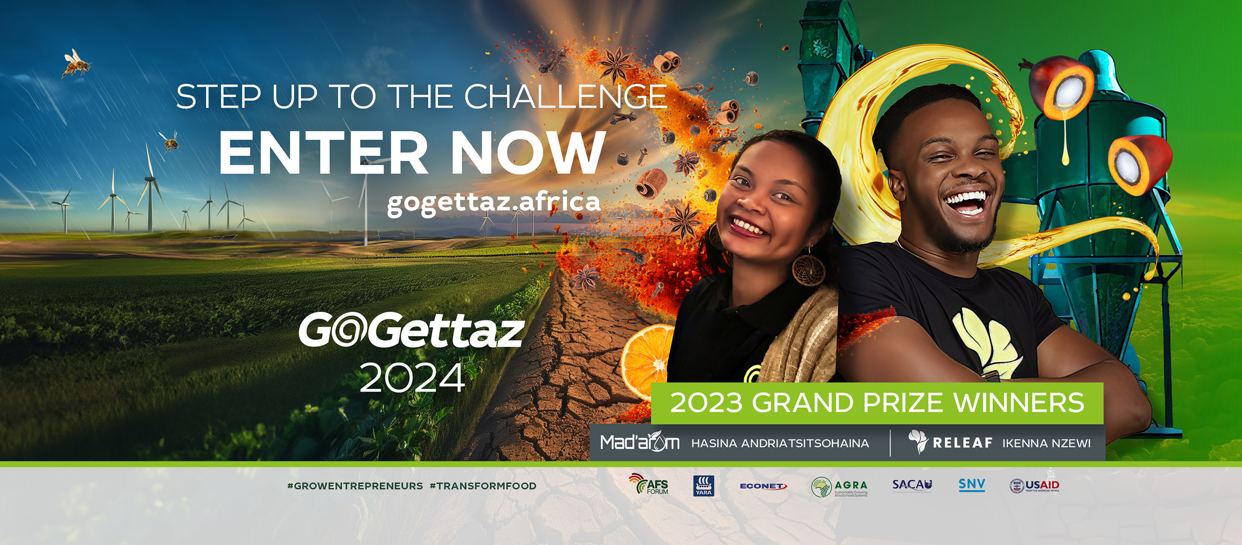 Africa’s Agrifood Entrepreneurs Called to Action: Applications Open for the US$100,000 GoGettaz Agripreneur Prize Competition