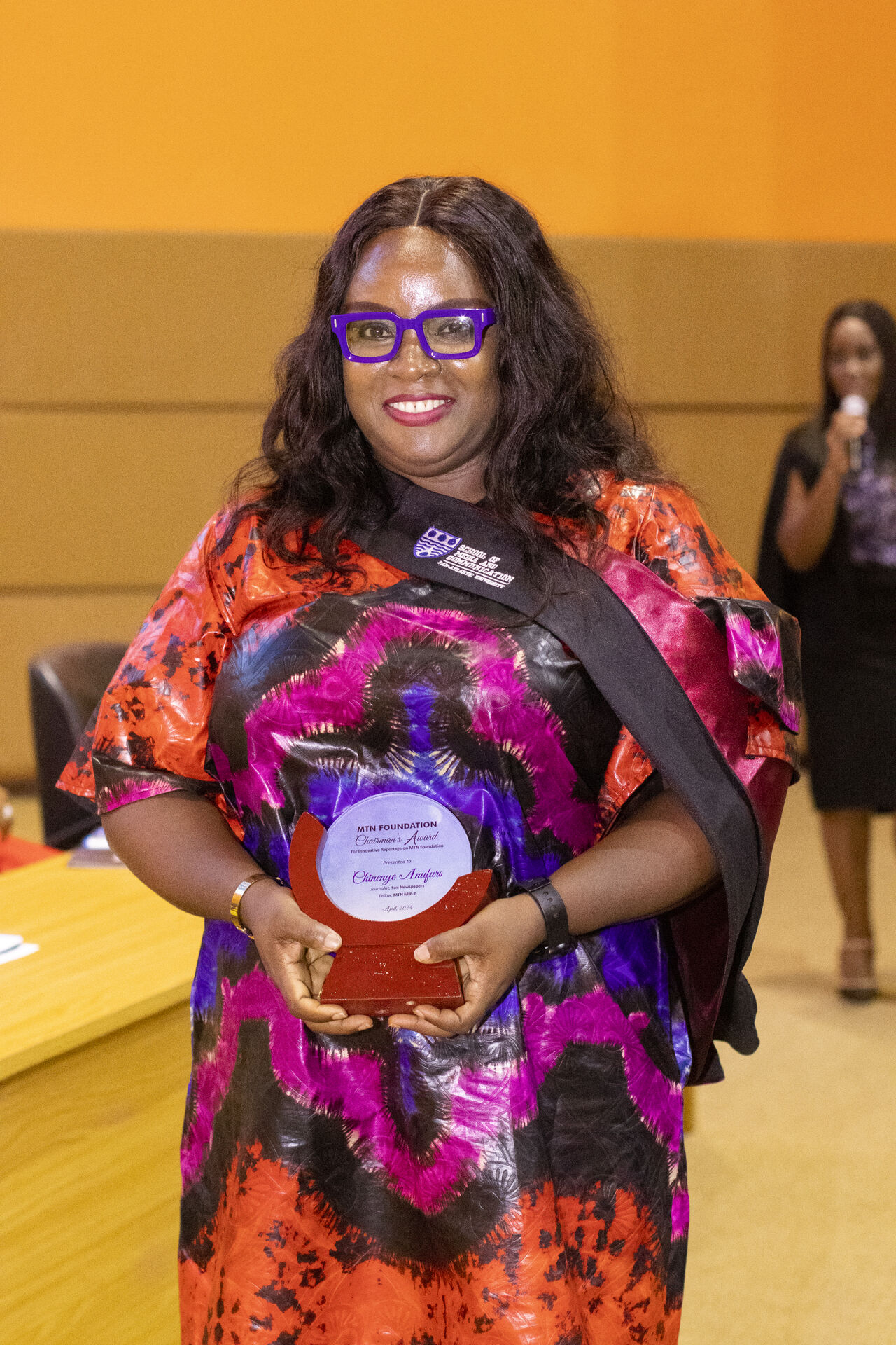 Chinenye Anuforo Honored with MTN Nigeria Foundation Chairman’s Award for Outstanding Reportage