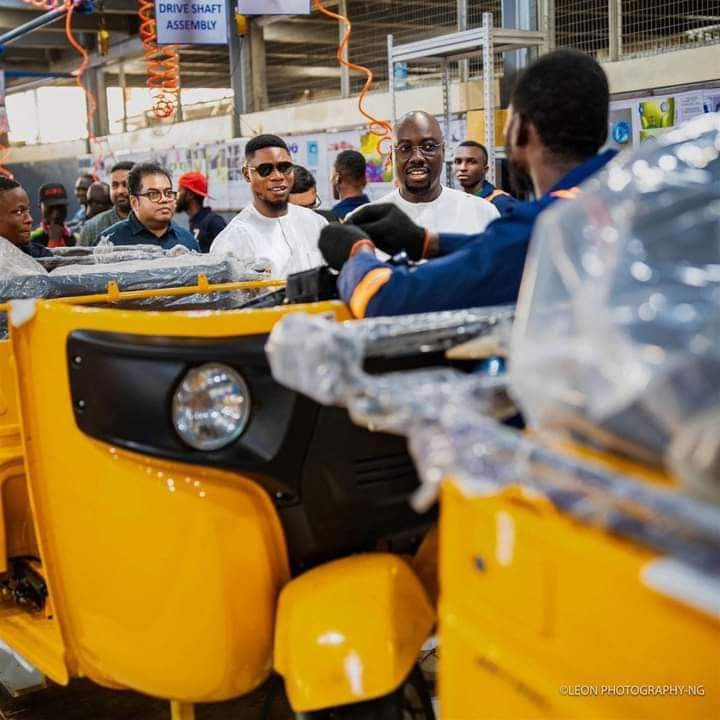 Nigerian Transport Sector Boosted by Obi Cubana’s Tricycle Assembly Plant in Lagos