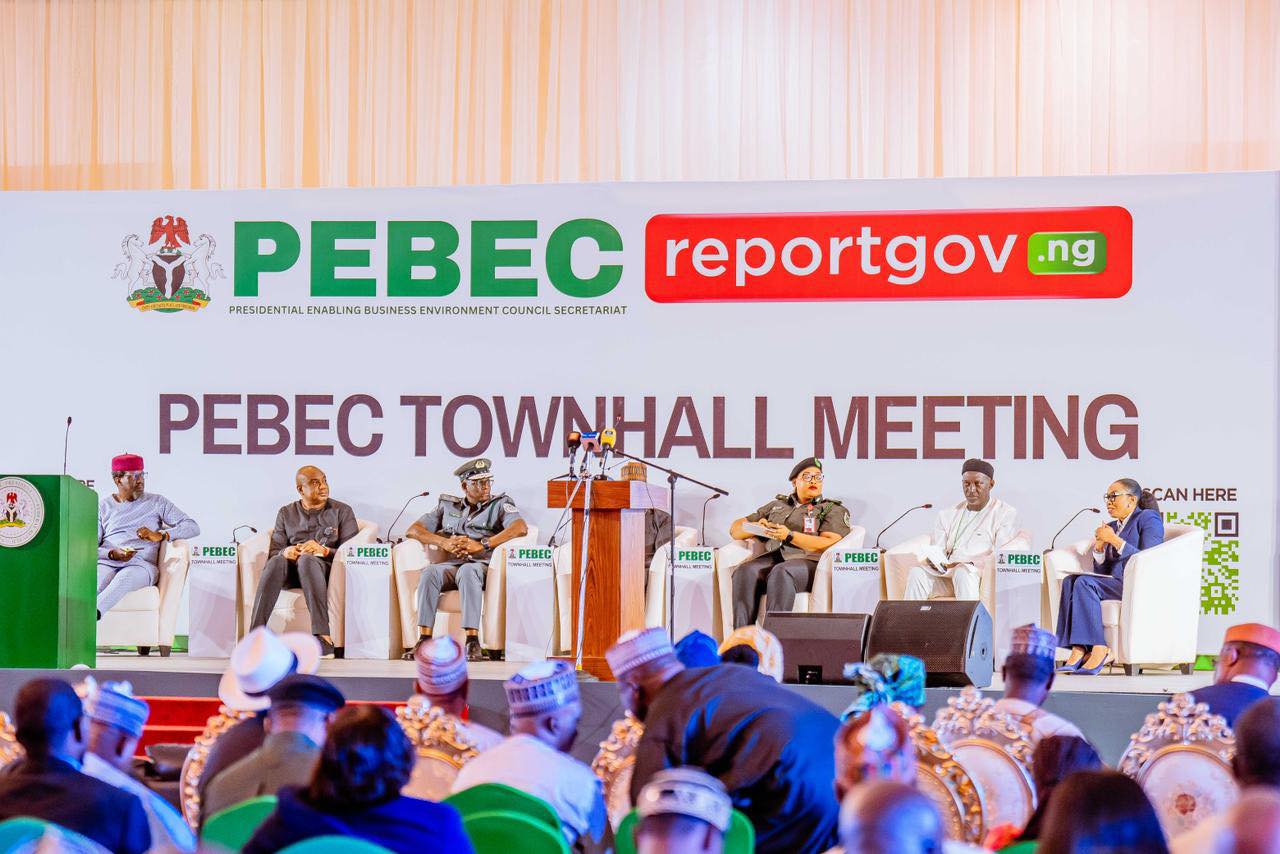AT PEBEC TOWN HALL MEETING: VP Shettima Asks Council, MDAs To Align With President Tinubu’s 8-point Agenda