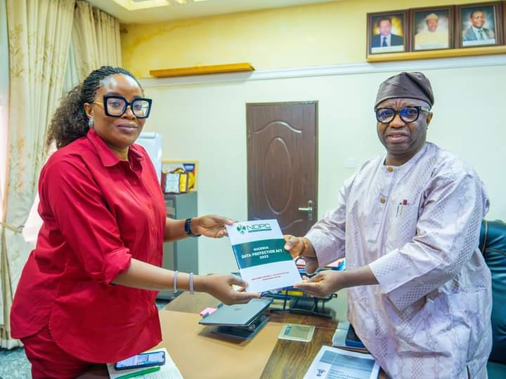 NDPC CEO Dr. Vincent Olatunji Visits NIPOST to Emphasize Data Protection Compliance