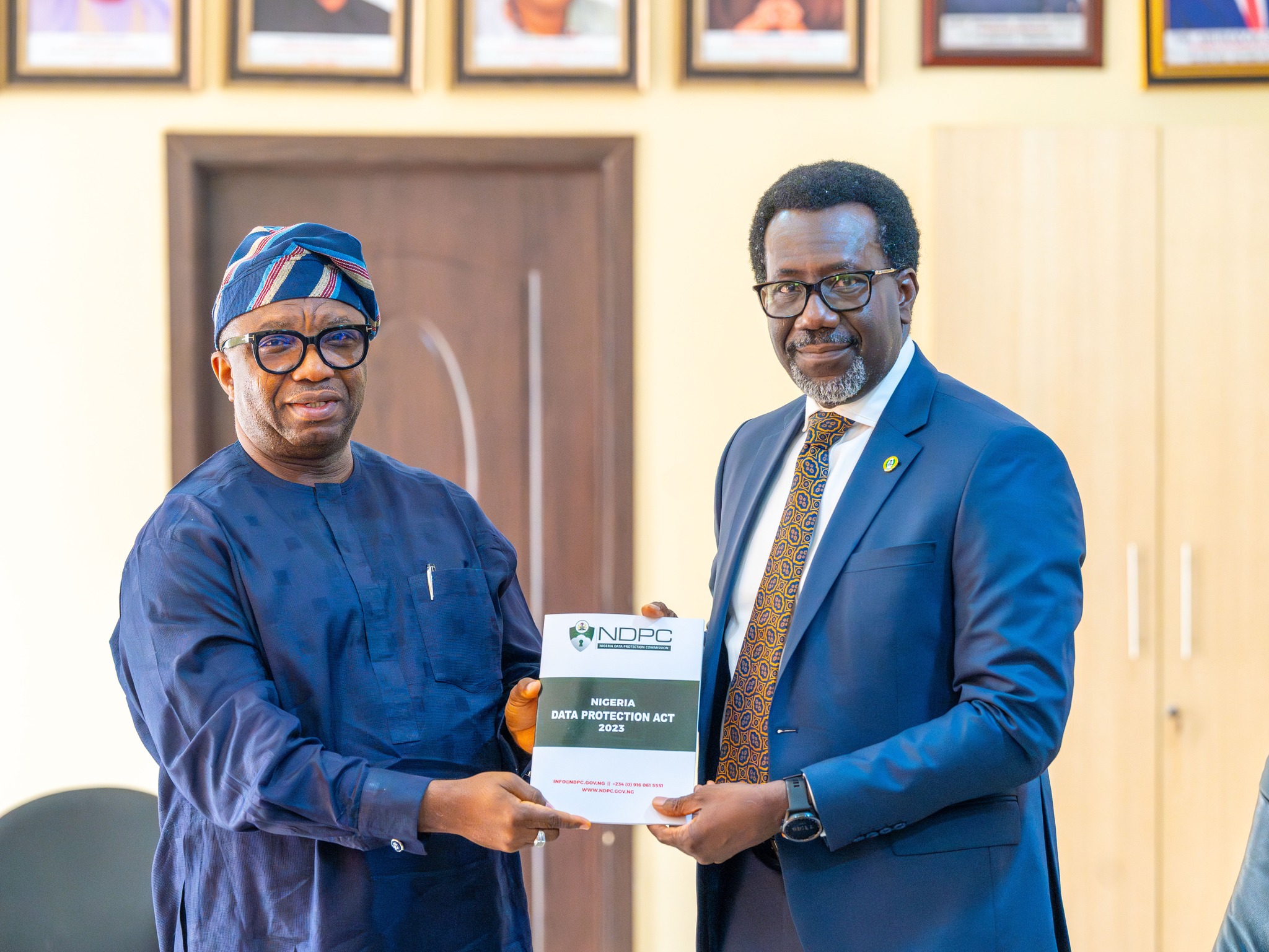 National Data Protection Commissioner and NAICOM Chief Discuss Data Privacy and Compliance