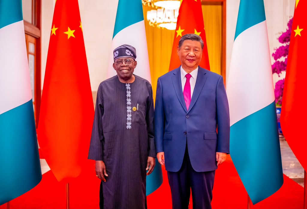 President Tinubu Strengthens Nigeria-China Ties in Beijing Meeting with President Xi Jinping