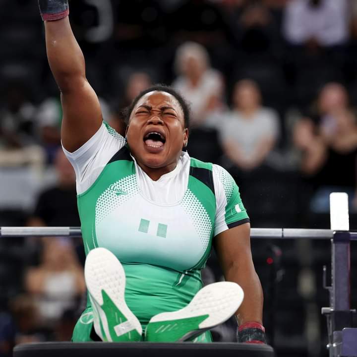 ONYINYECHI MARK SECURES NIGERIA’S FIRST GOLD MEDAL AT THE 2024 PARALYMPICS WITH WORLD RECORD PERFORMANCE IN WOMEN’S 61KG POWERLIFTING