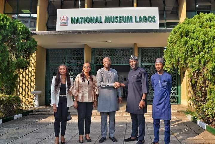 Financial Sector Leader Aigboje Aig-Imoukhuede Visits National Museum Lagos, Advocates for Cultural Rejuvenation