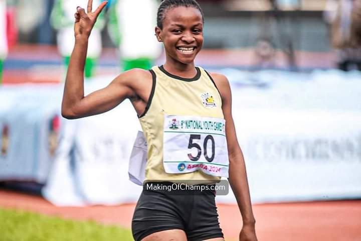 Anambra’s Chigozie Rosemary Nwankwo Crowned Nigeria’s Fastest Girl at National Youth Games