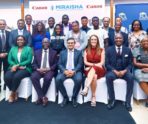 Canon Central & North Africa Celebrates 10 Years of Miraisha: A Decade of Empowerment