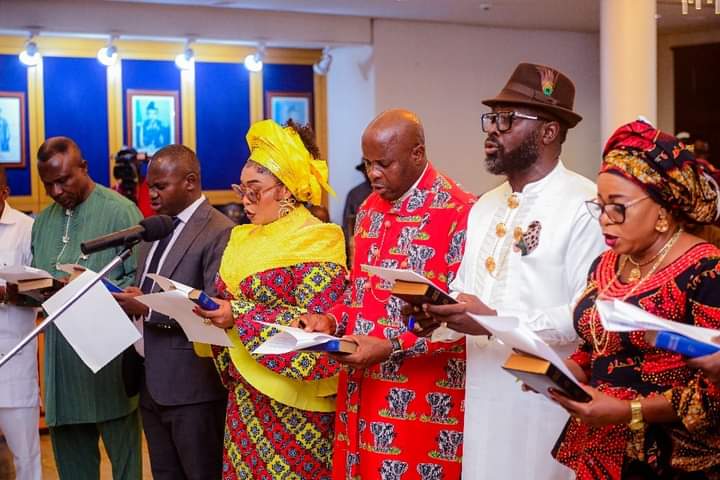 Rivers State Governor Simi Fubara Swears in Newly Elected Local Government Chairmen