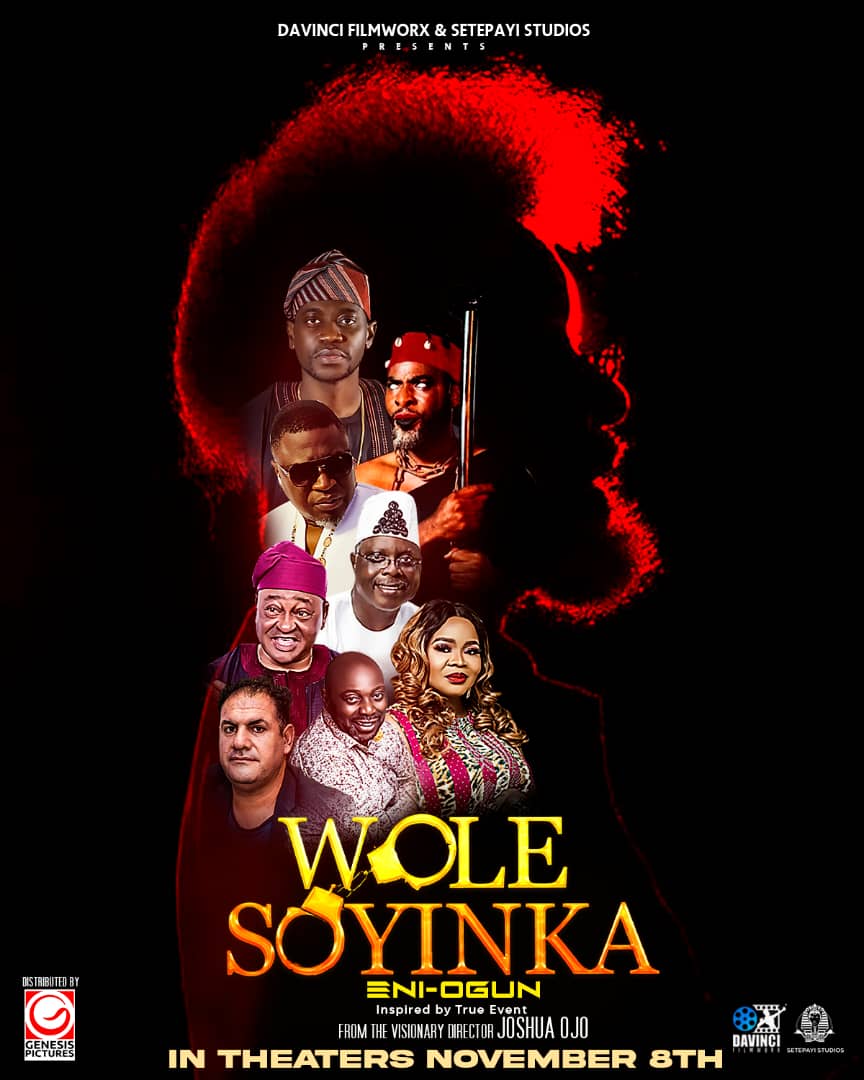 WOLE SOYINKA: A Cinematic Tribute to Nigeria’s Nobel Laureate Set for November 8th Nationwide Premiere