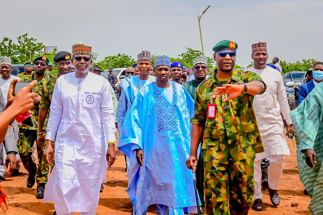 MATAWALLE AND SOKOTO GOVERNOR INSPECT ONGOING NAF 119 COMPOSITE GROUP PROJECT IN SOKOTO