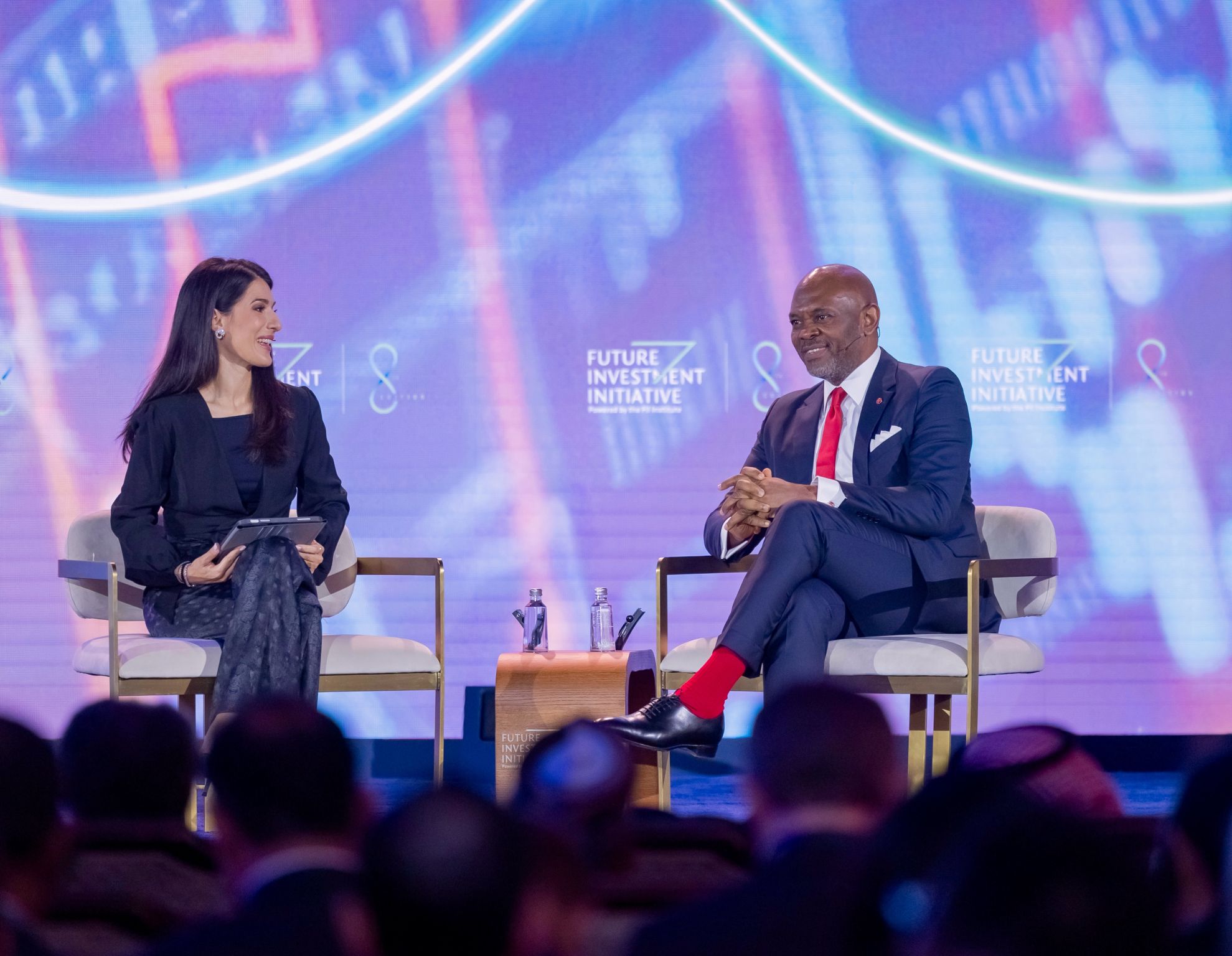 Tony Elumelu Kicks Off FII8 Week with Insightful Fireside Chat on African Entrepreneurship
