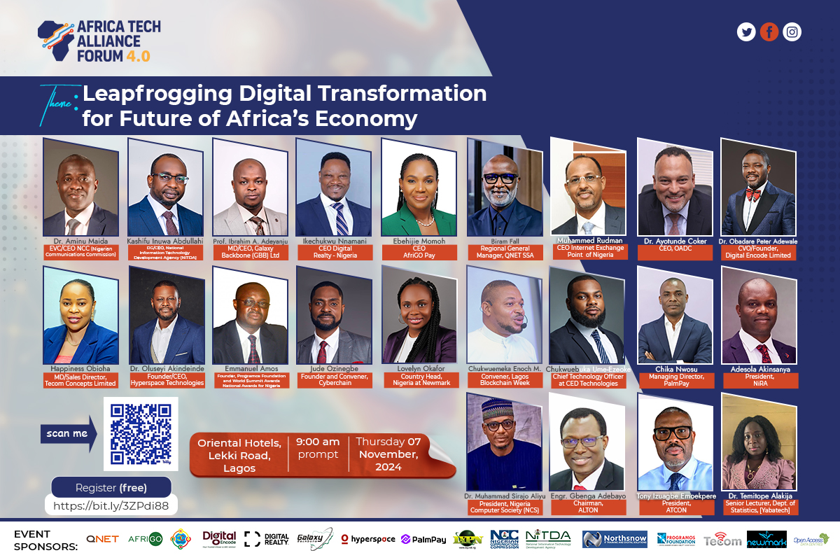 Maida, Inuwa, Adeyanju, Alakija, others Unveiled as Speakers for AfriTECH 4.0