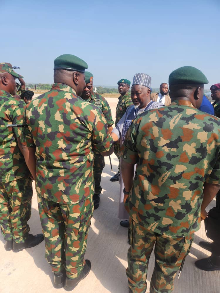 BADARU COMMENCES OPERATIONAL TOUR OF MILITARY INSTALLATIONS IN ENUGU AND IMO STATES