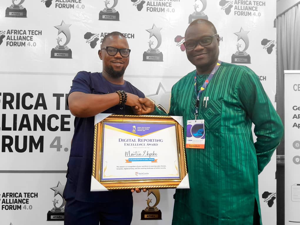 ITPulse’s Martin Ekpeke Honored with Digital Reporting Excellence Award