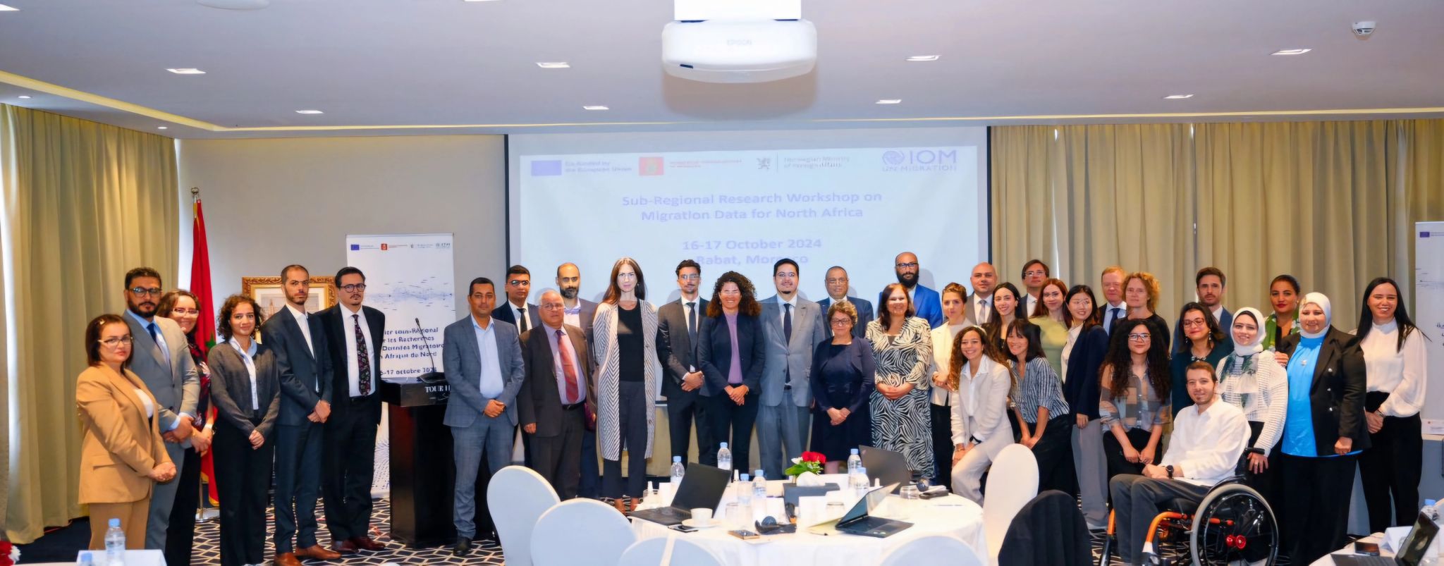 Sanâa Kiadi Reflects on Participation in IOM Workshop on Migration Data in Rabat, Morocco