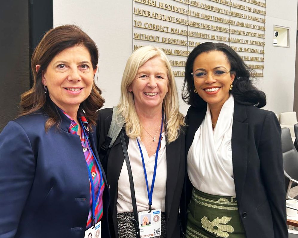 Tariye Gbadegesin Highlights High-Level Climate Discussions at IMF-World Bank Annual Meetings