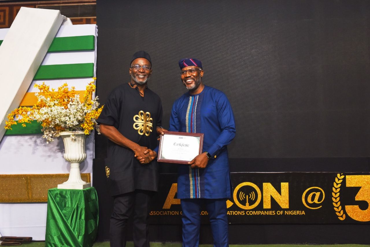 MainOne Leaders Honored at ATCON’s Anniversary Celebration