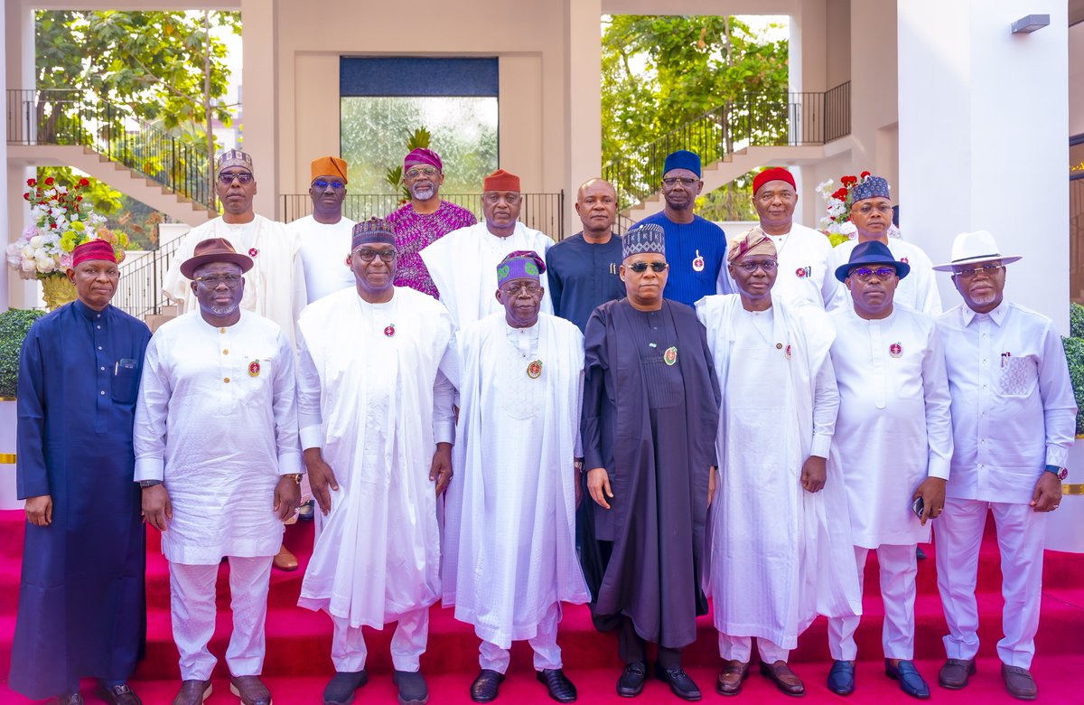 PRESIDENT TINUBU TO GOVERNORS: YOU ARE THE MOST IMPORTANT LINK TO NIGERIA’S DEVELOPMENT AND PROSPERITY