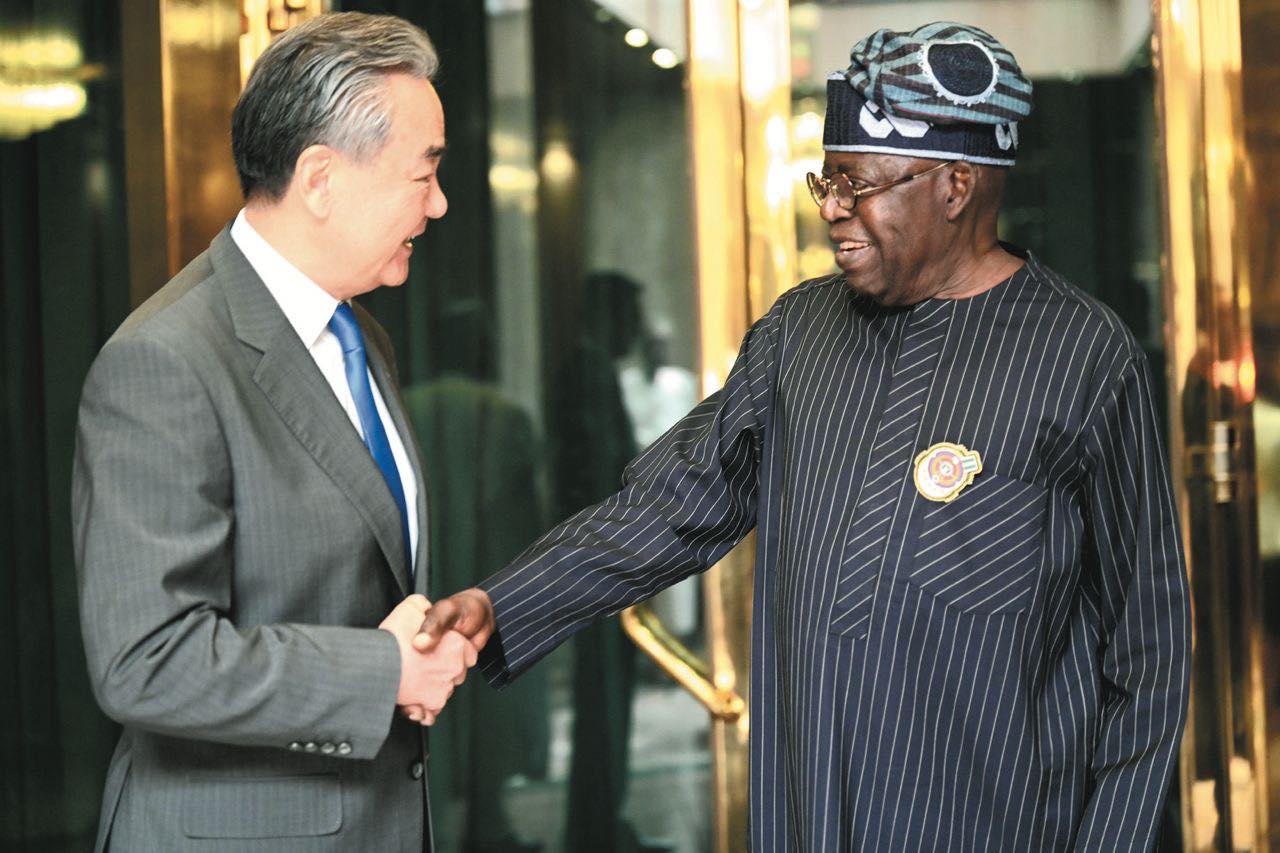 President Tinubu Calls for Expanded Currency Swap and Aid Package at Meeting with Chinese Foreign Minister