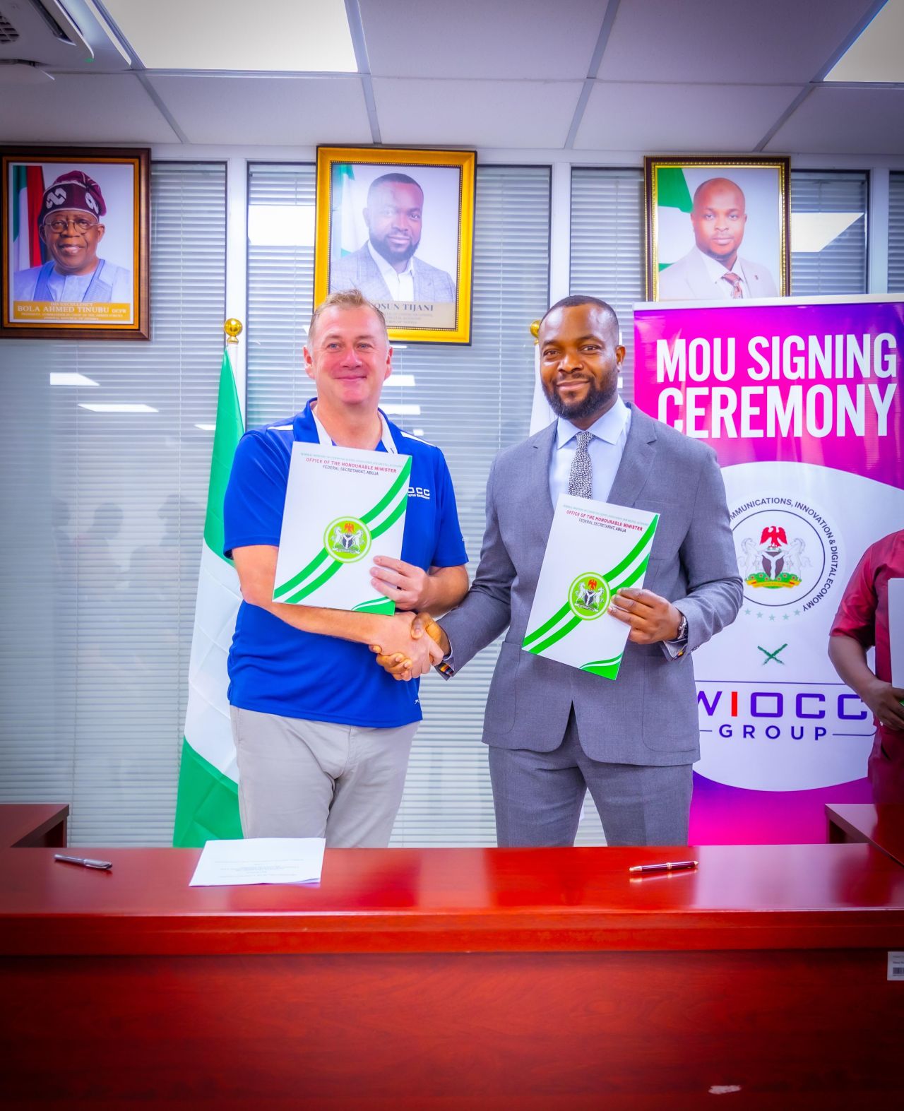 Federal Government Partners with WIOCC to Boost Broadband Connectivity in Nigeria