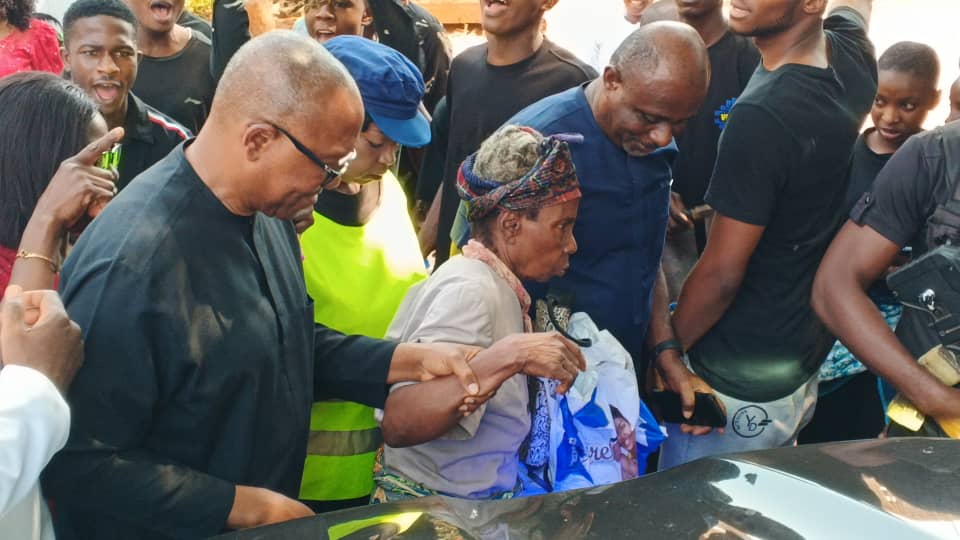 Peter Obi Decries Pension Crisis After Encounter with Struggling Retiree