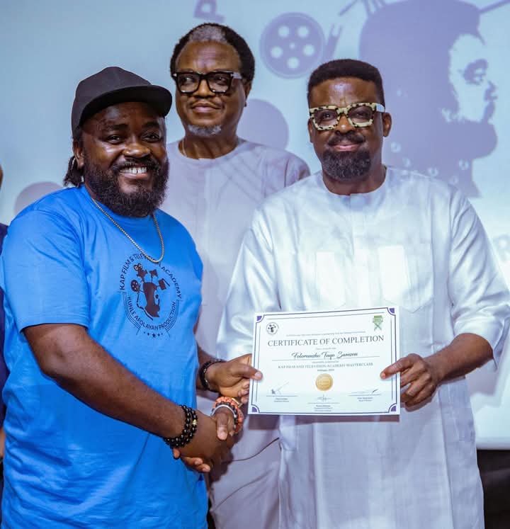 Tayo Folorunsho Expands Nollywood’s Frontiers with KAP Film and Television Institute Graduation