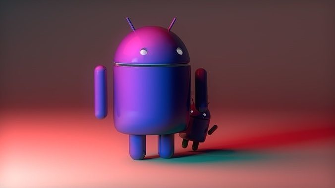 Android logo free 3D model | CGTrader