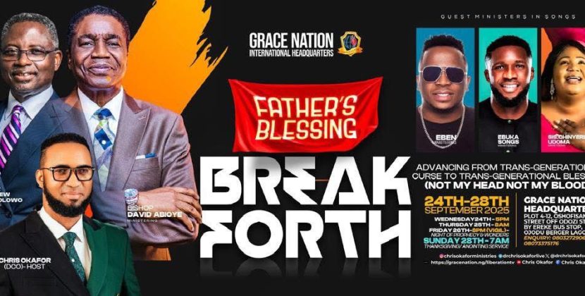 Grace Nation Concludes “Father’s Blessing” Program, Empowering Attendees for October Breakthrough