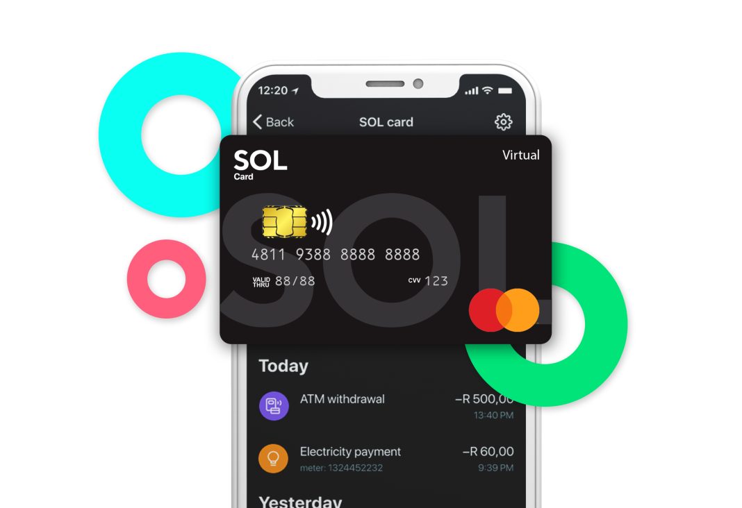 SOL virtual card