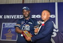 Amb. Ikem Michael Uche Receives Award of Excellence from Babcock University SIWES Directorate