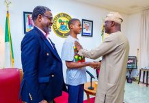 Sanwo-Olu Hosts Guinness World Record Holder Kanyeyachukwu Tagbo-Okeke, Reaffirms Lagos’ Commitment to Inclusion