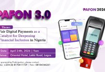 PAFON 3.0 Set to Convene Industry Leaders to Advance Digital Payments, AI and Financial Inclusion in Nigeria