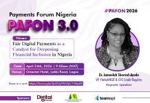 FintechNGR VP Jameelah Sharrieff-Ayedun to Deliver Keynote at PAFON 3.0