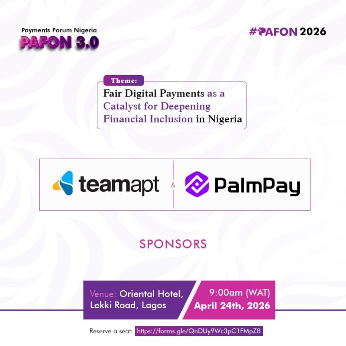 PAFON 3.0 - image - PalmPay and TeamApt