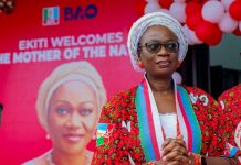 First Lady Visits Ekiti, Commissions ICT Facility at EKSU